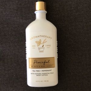 BNWT Bath and body works peaceful body lotion